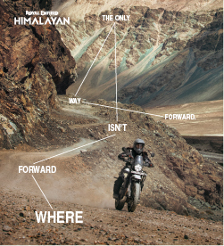 Royal Enfield Island Ad