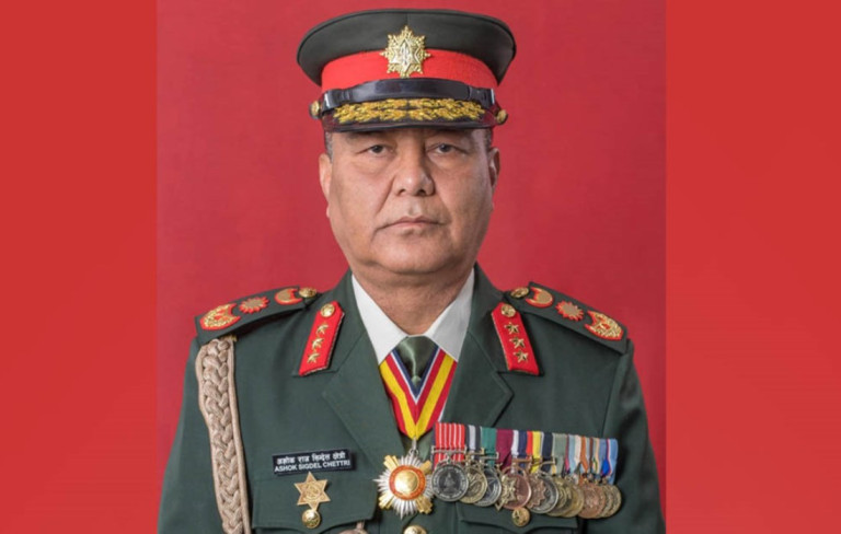 प्रधानसेनापति सिग्देल भारत जाँदै, भारतीय सेनाको मानार्थ महारथीबाट सम्मानित हुने 