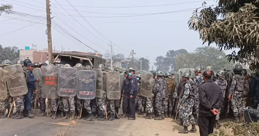 नवलपरासीमा झडप हुँदा एकजनाको मृत्यु