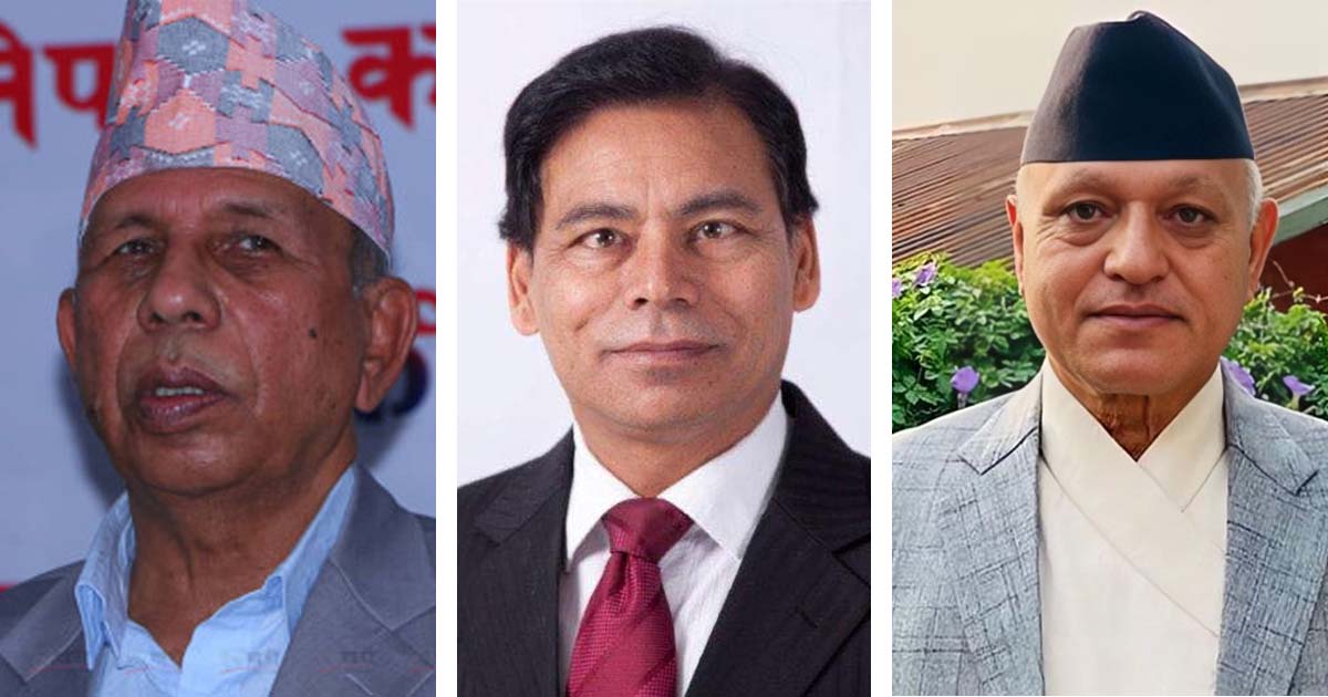 एकीकृत समाजवादीले बनायो भुसाल, हमाल र बस्नेतलाई वरिष्ठ नेता