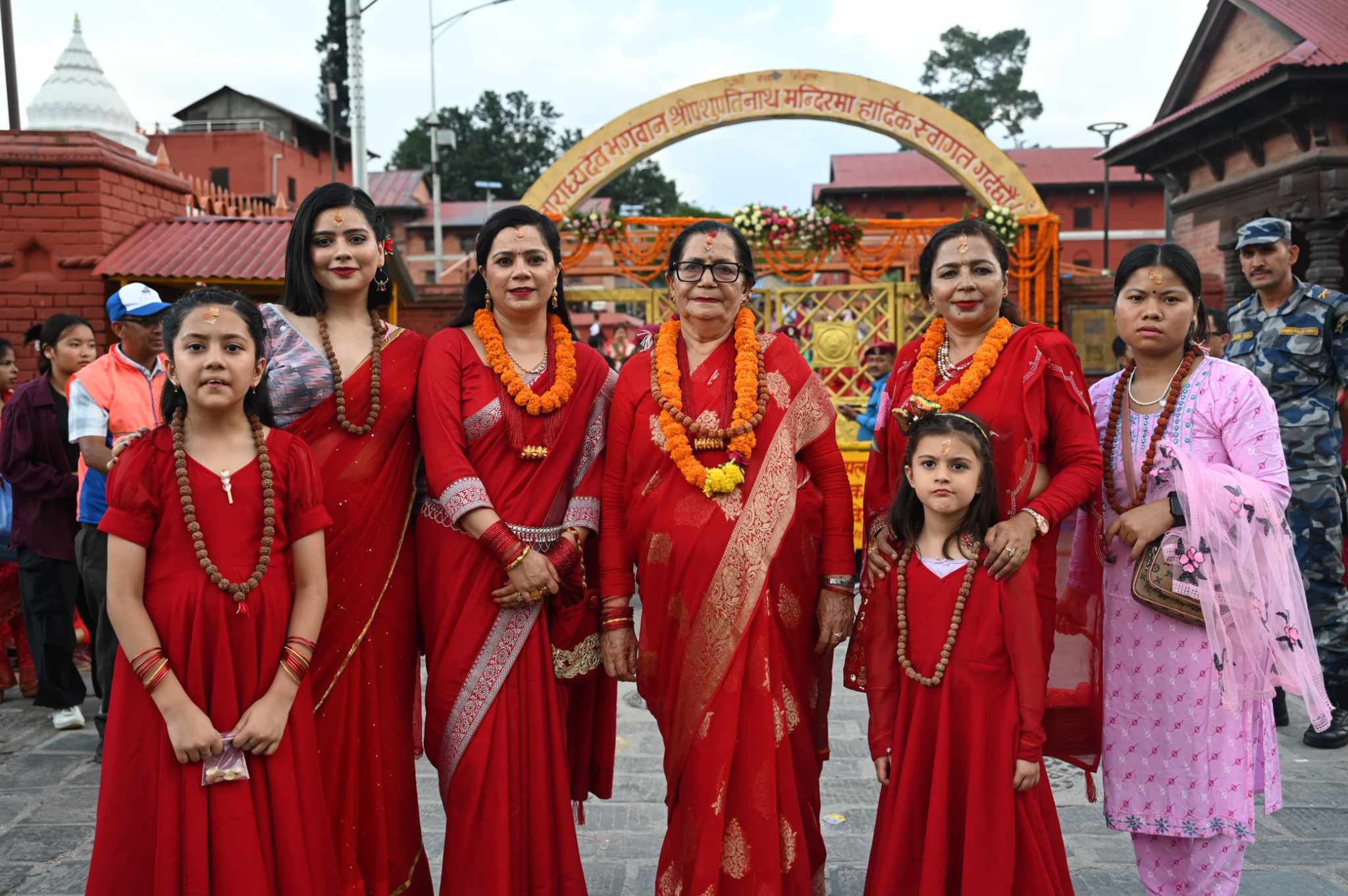 प्रथम महिला पौडेलले गरिन् पशुपतिनाथको दर्शन
