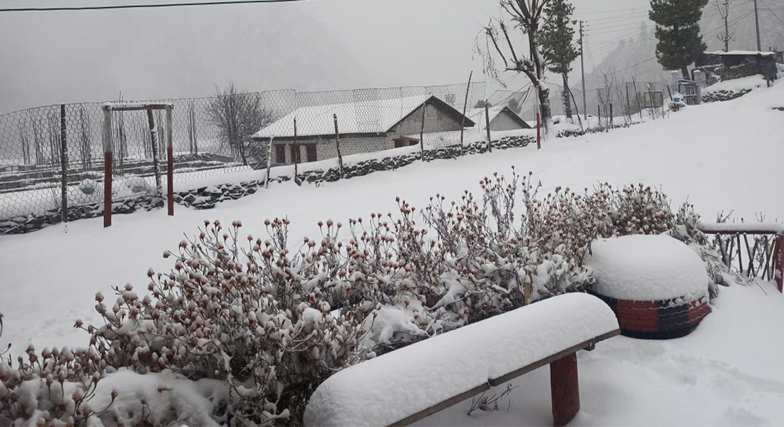 पहाडी भू–भागमा वर्षा, यी प्रदेशमा छ हिमपातको सम्भावना