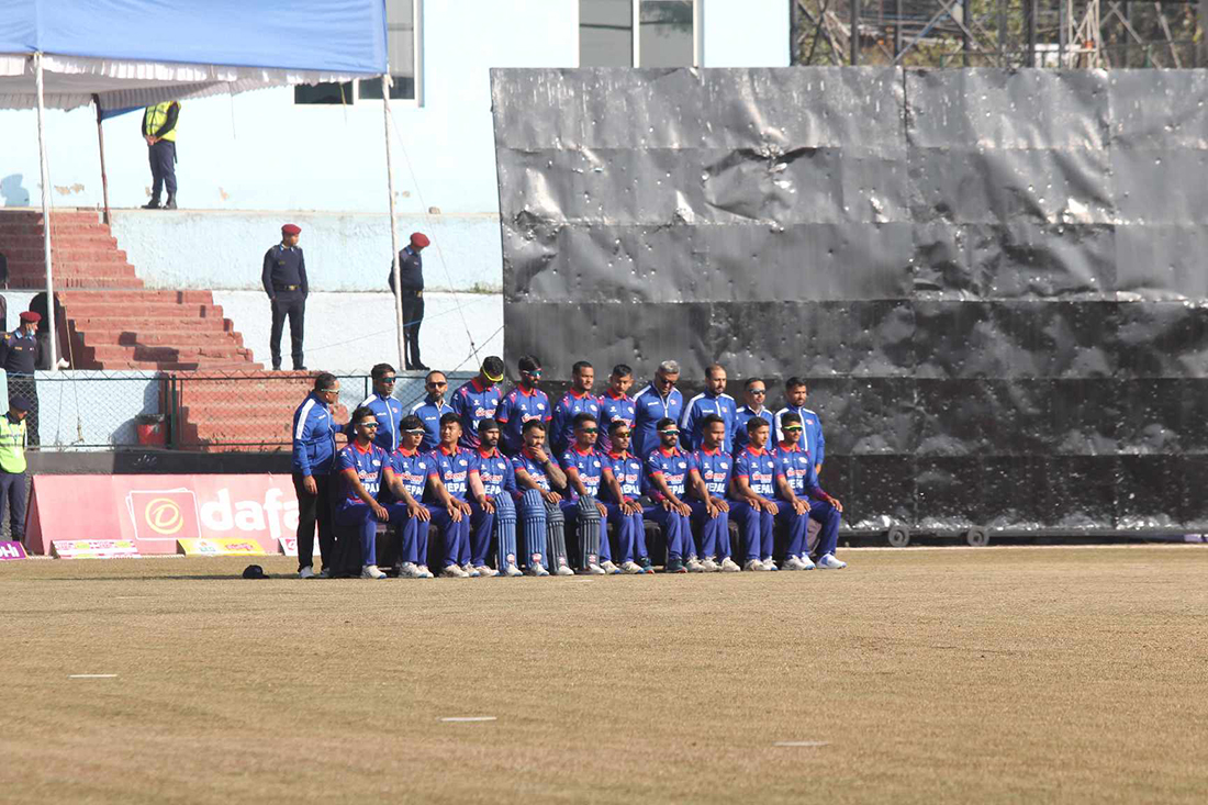 क्यानडाविरुद्ध नेपालले गुमायो चौथो विकेट, भीम १७ रन थपेर आउट