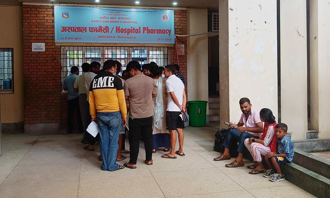 इमर्जेन्सी र ओपीडी सेवा व्यवस्थित बनाउँदै कान्ति बाल अस्पताल
