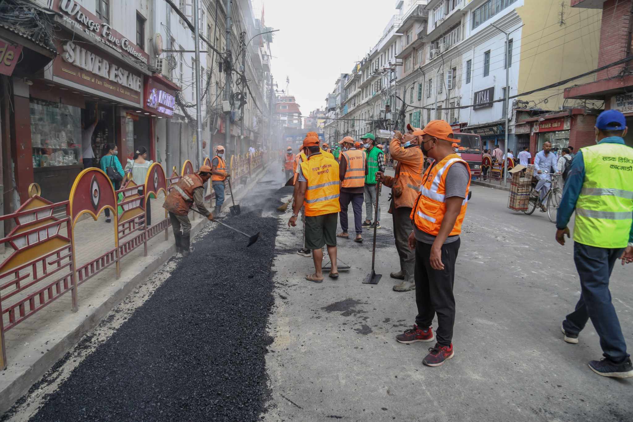न्युरोडको फुटपाथ विस्तारमा रोक लगाउने पत्र कार्यान्वयन नगर्न अन्तरिम आदेश